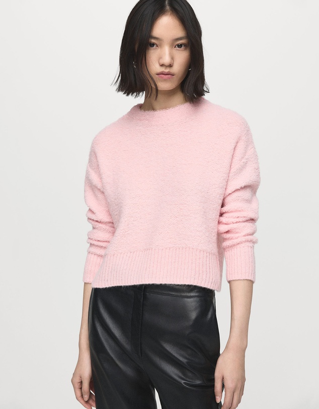 M.N.G - Knitted Sweater With Perkins Neck