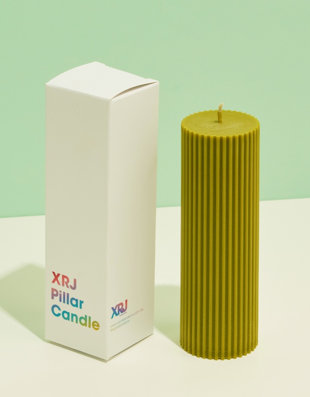 XRJ Celebrations - Pillar Olive Candle