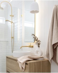 Bambury - Elvire Bath Towel 68x137cm Buff