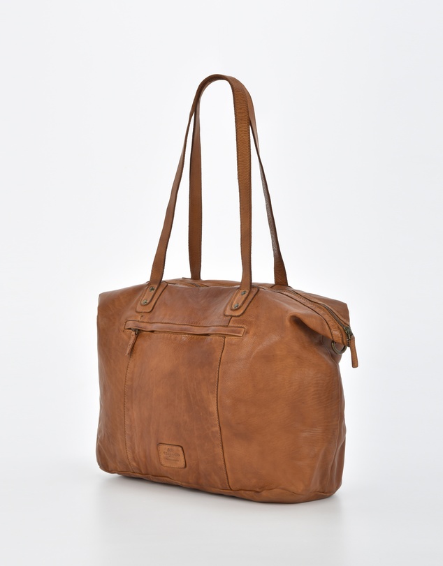 Cobb & Co - Rochester Washed Leather Weekender Bag