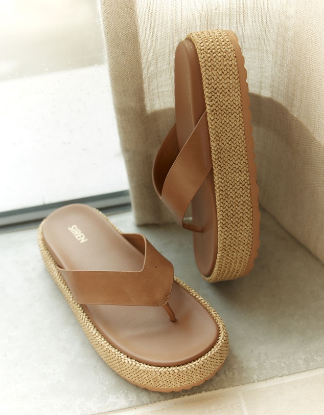Siren - Apple Flatform Sandals