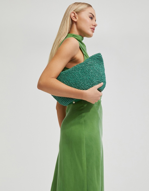 Oxford - Nina Raffia Shoulder Bag