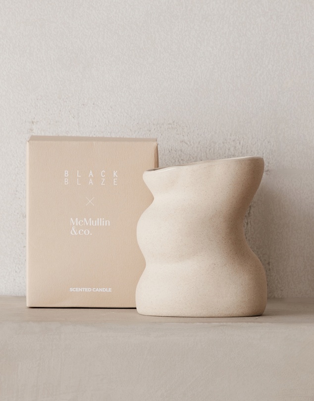 Black Blaze - Vetiver & Fig Ceramic Candle