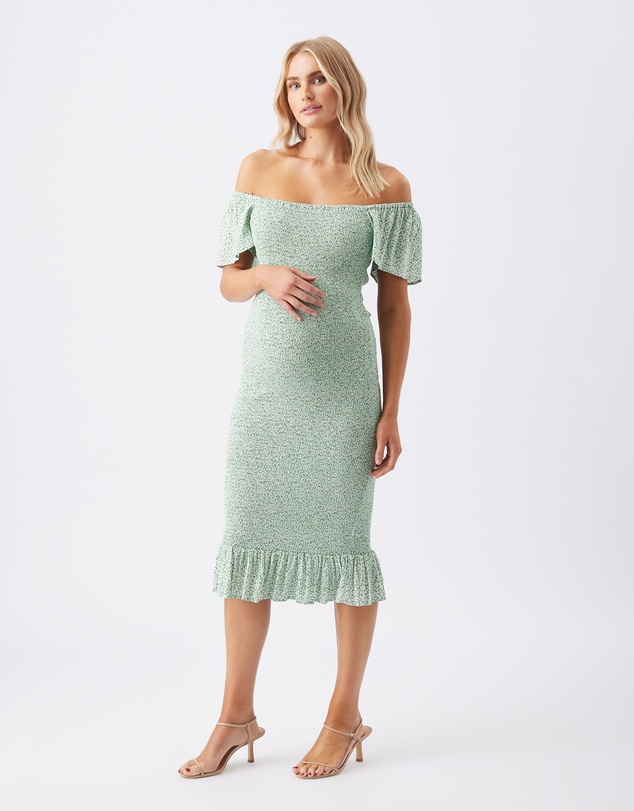 Ripe Maternity - Selma Shirred Dress