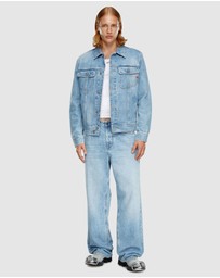 Diesel - Regular-fit trucker jacket