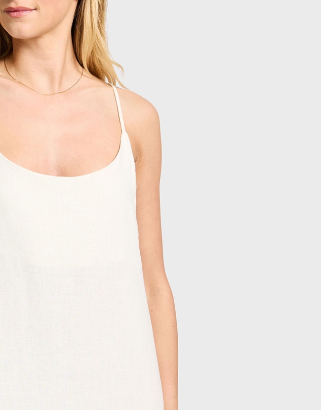 Academy Brand - Essential Linen Slip Dress