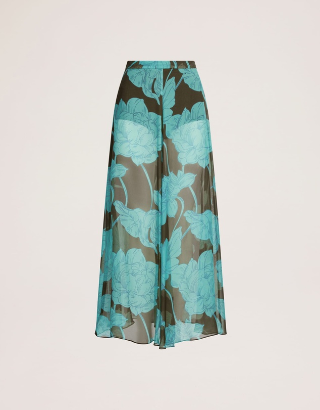 SABA - Verdisa Silk Maxi Skirt