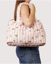 The Somewhere Co - Boat Days Marshmallow Midi Tote