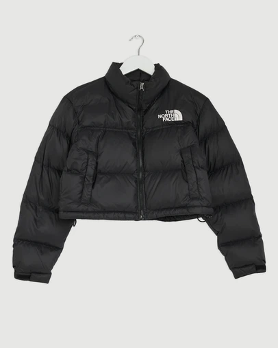 Revibe - Repaired The North Face Nuptse Short Jacket - Brand Sizing-S