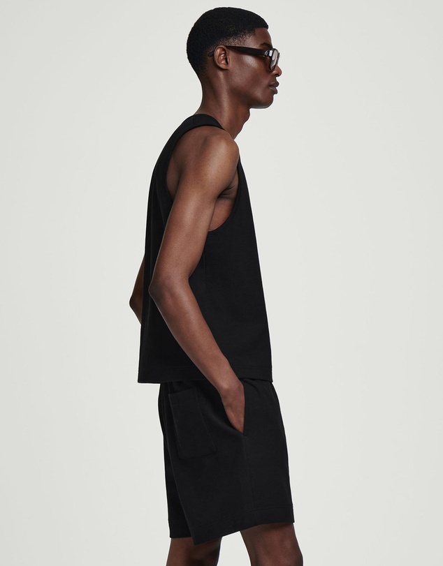 COS - Textured Cotton Jersey Vest