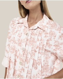 Papinelle - Nostalgia Cosy Pleat Front Nightie