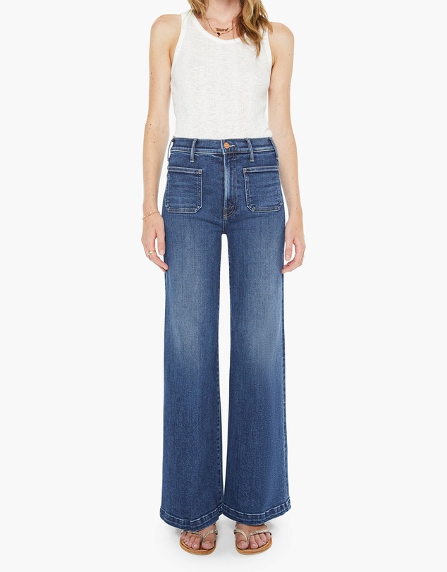 MOTHER - The Hustler Roller Patch Pocket Skimp Jeans