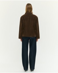 Staple the Label - Indi Faux Suede Barn Jacket
