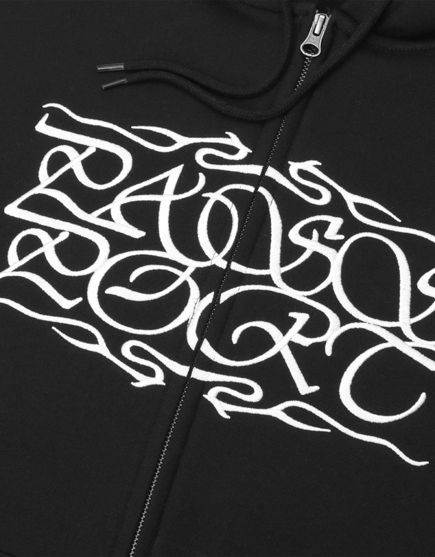 PASS~PORT - Calligraphy Zip Hood