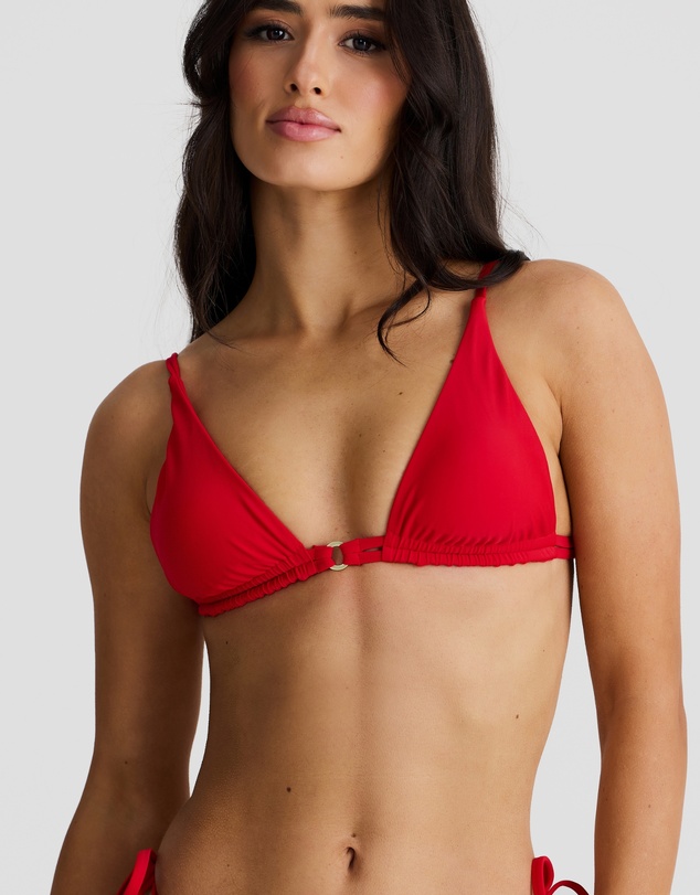 Vacay Swimwear - Messina Top Cincinnati Red