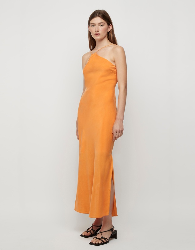 FRIEND of AUDREY - Sabine Cupro Tie Dress