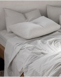 Sheet Society - Leo Washed Cotton Quilt Cover Set