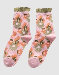 High Heel Jungle - Garden Party Sock