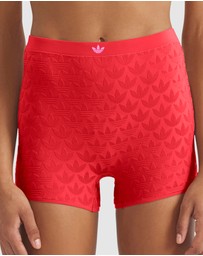adidas Originals - Microterrot Monogram High Waist Shorty Brief