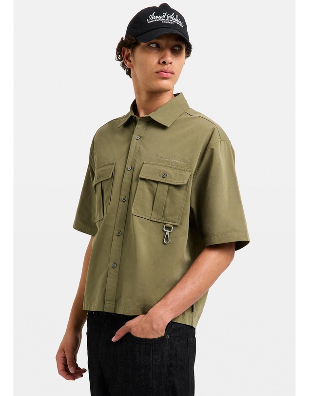 Black Noise White Rain - Gospel Short Sleeve Shirt