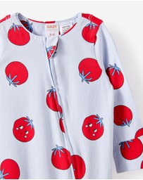 Cotton On Kids - Growie Long Sleeve Zip Romper