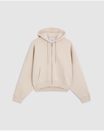 TALA - Oversized Zip Through Hoodie