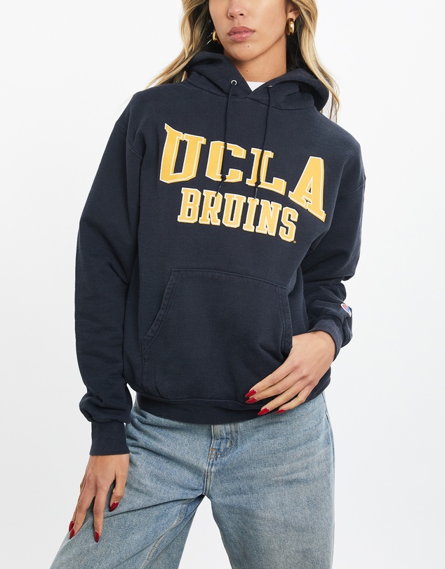 Vintage by The Real Deal - Pre Loved - Vintage Champion UCLA Bruins Hooded Sweatshirt
