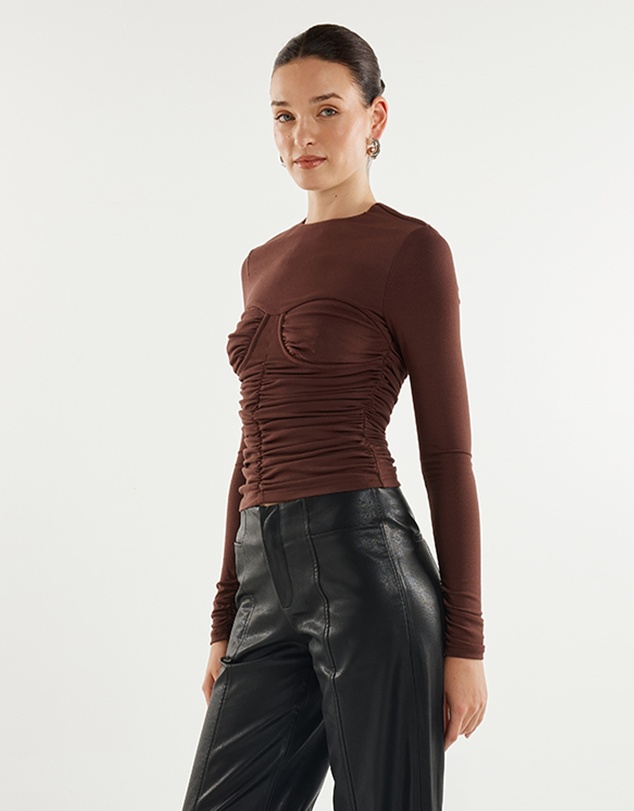 Madison The Label - Estelle L/S Top