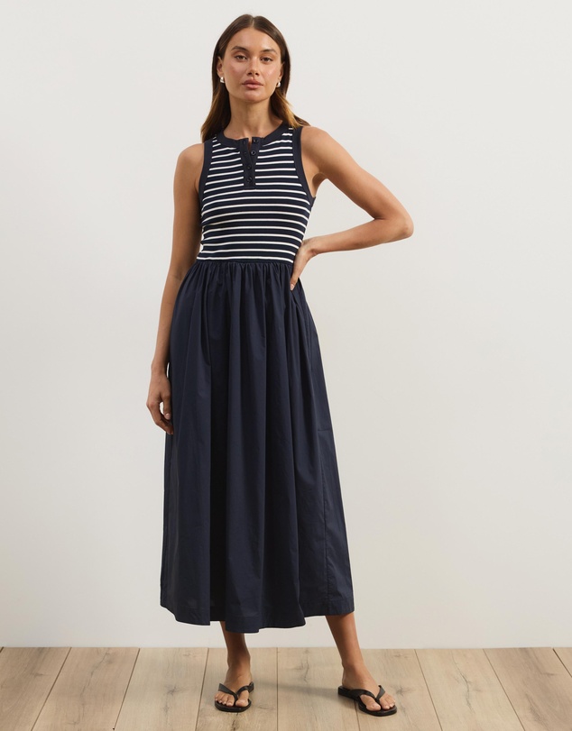 Atmos&Here - Cindy Contrast Maxi Dress
