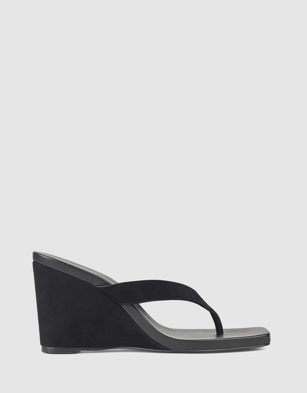 Siren - Melrose Thong Wedges