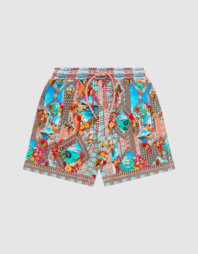 Camilla - Elastic Track Shorts - Kids-Teens