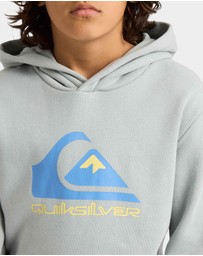Quiksilver - Boys 8 to 16 Comp Logo Pullover Hoodie