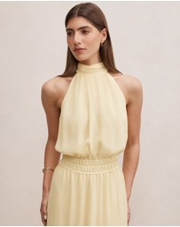 Forever New - Lauren Tiered Halter Neck Maxi Dress