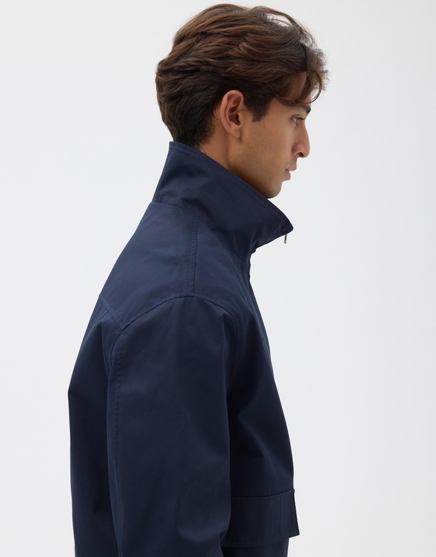 AERE - Maddox Cotton Twill Funnel Jacket