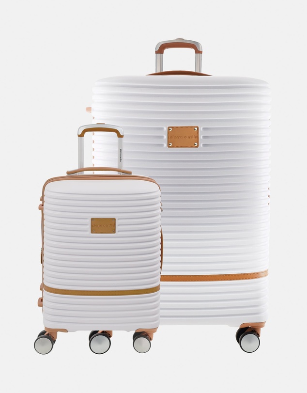 Pierre Cardin - Pierre Cardin Classique Hard Shell Medium and Cabin Bundle 2-Piece Set