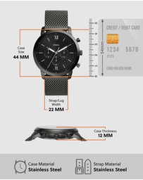 Fossil - Fossil Neutra Smoke Watch FS5699