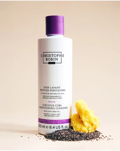 Christophe Robin - Luscious Curl Conditioning Cleanser With Chia Seed Oil 250ml