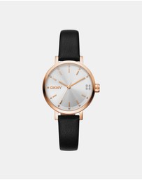 DKNY - Urban Soho Glitz Rose Gold Stainless Steel 30mm Watch
