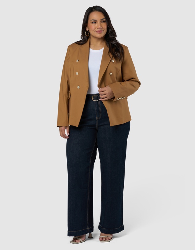 Something 4 Olivia - Madeleine Button Blazer