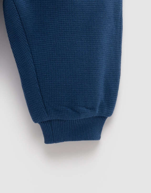 Purebaby - Textured Slouchy Pants-Kids-Babies