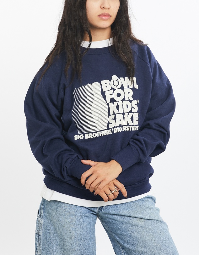 Vintage by The Real Deal - Pre Loved - Vintage 80s 'Bowl For Kids Sake' Sweatshirt