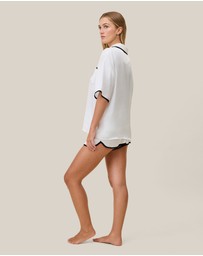 Papinelle - Annabelle Satin Boxer PJ Set