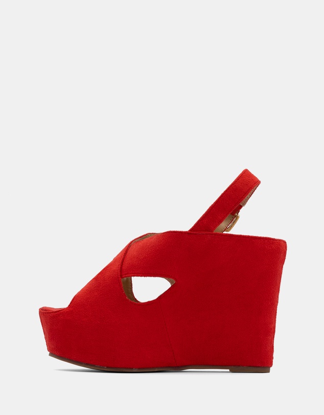 Therapy - Dauphine Red Imit Kid Suede