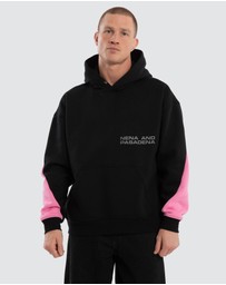Nena & Pasadena - Zone Box Fit Hoodie