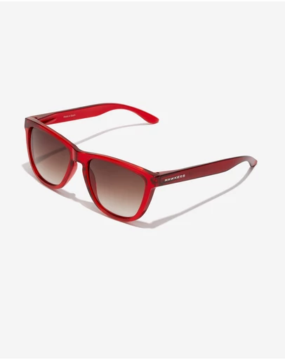 Hawkers Co - HAWKERS - ONE RAW Cherry Red Earth Sunglasses for Men and Women UV400