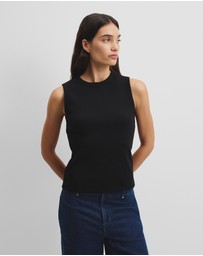 Country Road - Australian Cotton Blend Fitted Rib Tank