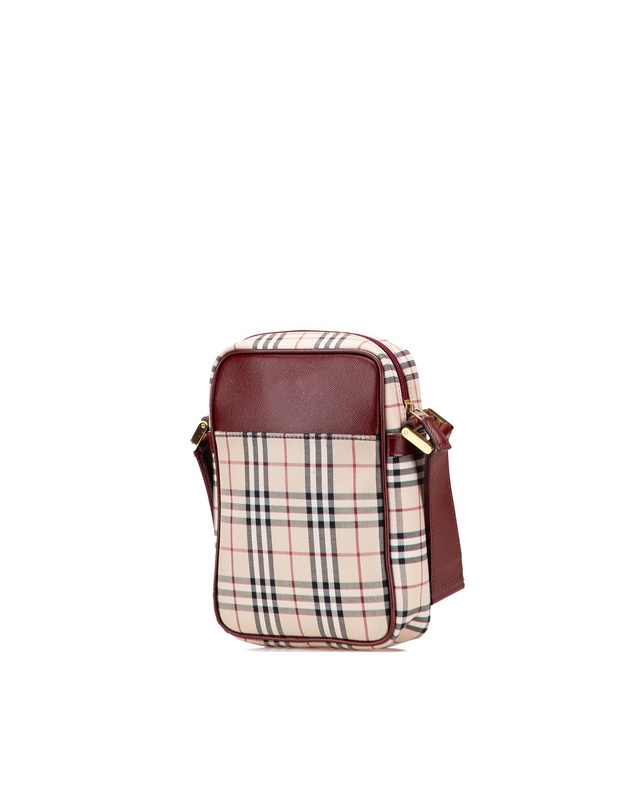 Pre-Loved by Azura Reborn - Pre-Loved House Check Canvas Crossbody