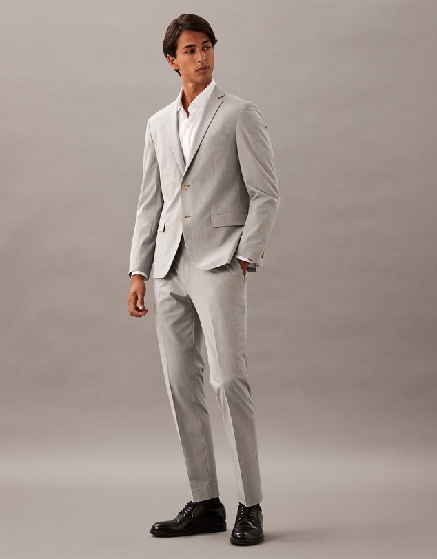 Calvin Klein - Plain Marle Suit Jacket