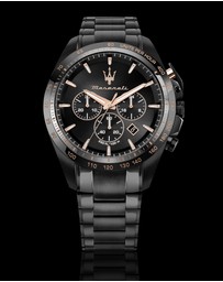 Maserati - Maserati Traguardo 45mm Chronograph Quartz Watch