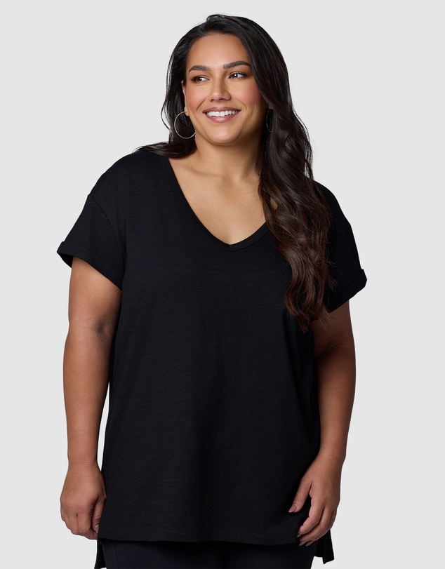 Indigo Tonic - Megan Slub Tee